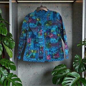 Reversible 2 sided Cardigan, quilt style